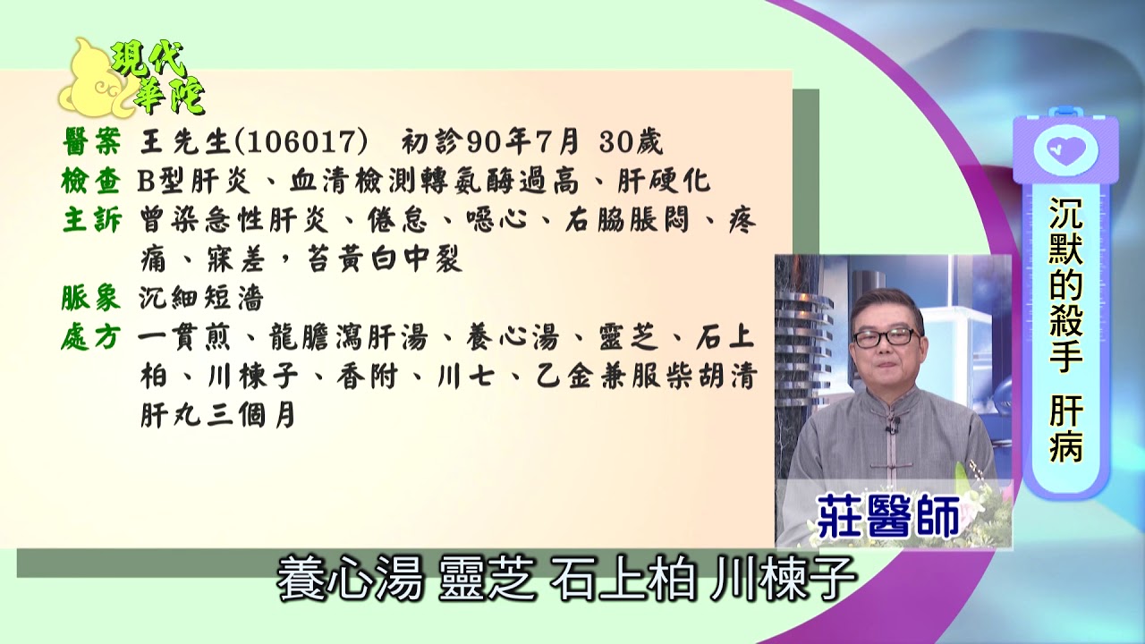 肝硬化醫案解析
